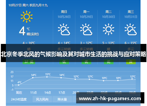 北京冬季北风的气候影响及其对城市生活的挑战与应对策略